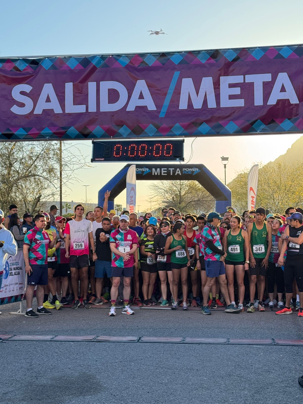 Realiza Gobierno de Sonora con éxito tercera Carrera por la Cultura del Agua